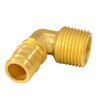 Apollo Expansion Pex 1/2 in. x 1/2 in. MNPT PEX-A Barb Brass 90-Degree Male Elbow Fitting EPXME1212